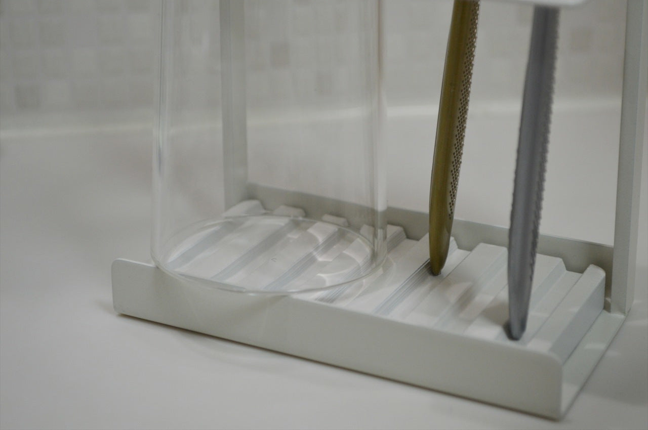 COLLEND　コレンド<br>Toothbrush Stand With Dry Tray　歯ブラシスタンド（ドライトレイ付）　歯ブラシ立て　ハブラシスタンド　ハブラシ立て TS